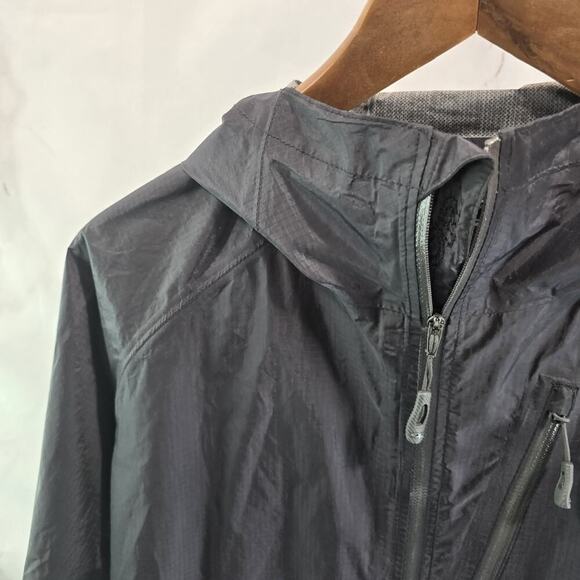 Outdoor Research Jacket Womens XS Black Rain Wind Helium II Coat Ultralight - Picture 11 of 13